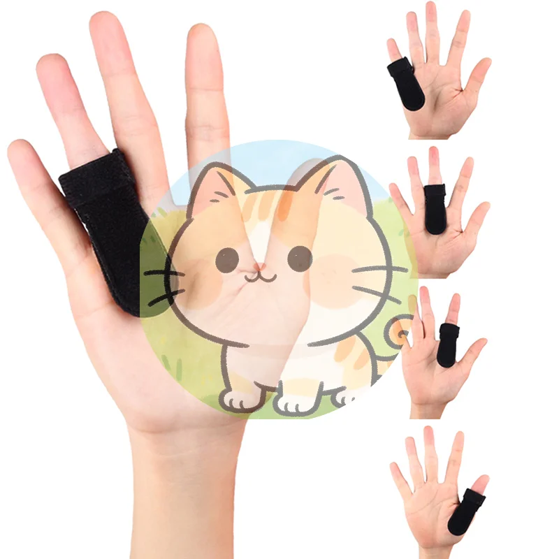 *1Pc Pain Relief Trigger Finger Fixing Splint Straighten Brace Adjustable  Dislocation Fracture Finger Splint Corrector Support