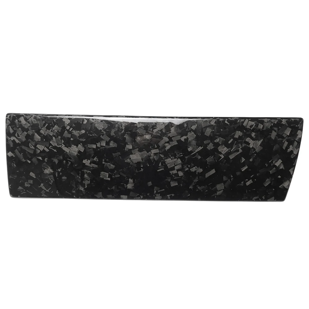 For Tesla Model 3 Highland 2023+ Console Side Passenger Storage Box Panel Real Dry Carbon Fiber Interior Trim
