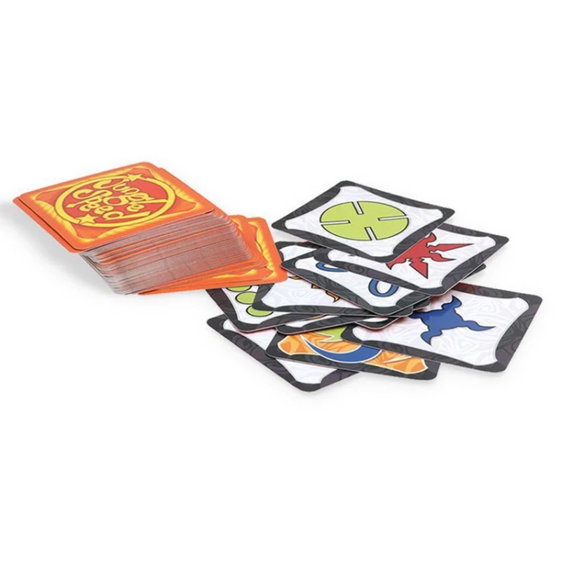 Spanish English Bilingual Totem Jungle Game 80 Card Game Family Gathering Desktop Card Game Toys