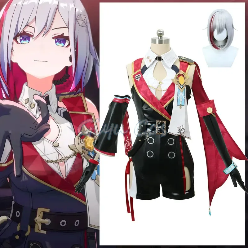 

Honkai Star Rail Topaz Cosplay Costume Carnival Anime Halloween Costumes Uniform
