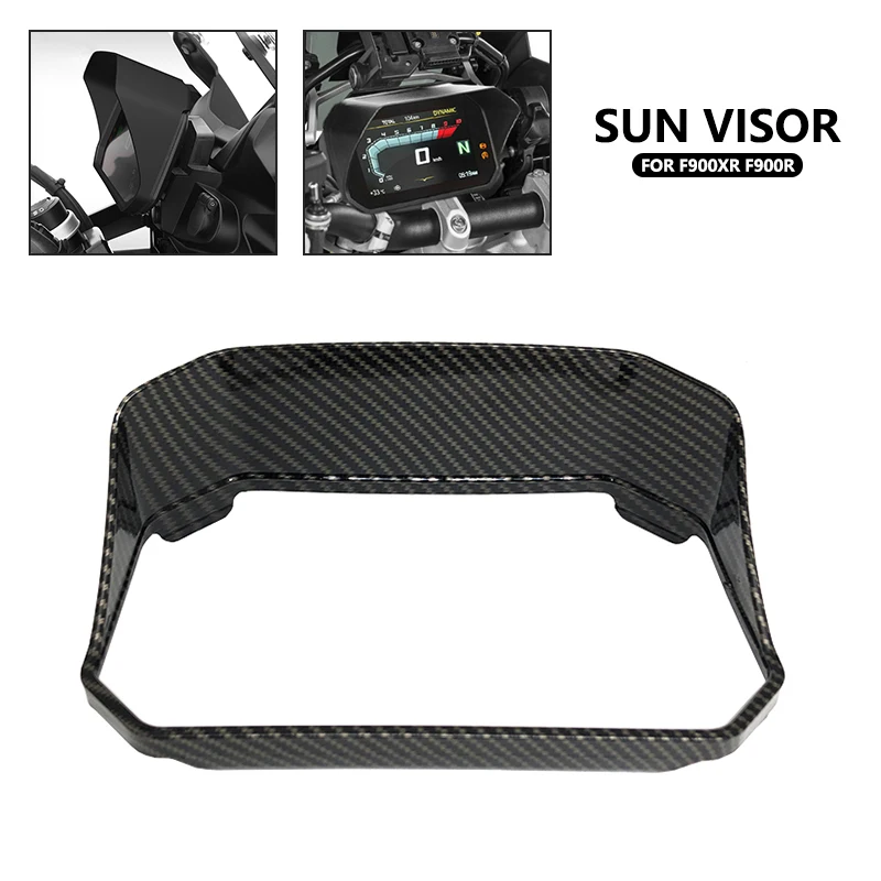 2023 Carbon Sun Visor Tachometer Instrument Hat Cover Fit For BMW F900XR F900R F900 XR F 900R F 900XR 2020 2021 2022 Motorcycle