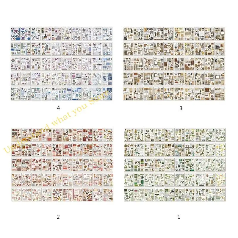 

J60a ScrapBooking Декоративные наклейки эстетические наклейки на сажание декоративные наклейки