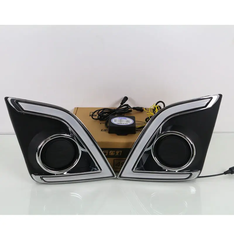 SAARApplicable16-17Style IsuzuD-MAXCaminhão de captação com luz de circulação diurna18StyleD-MAXLâmpada de condução diurna