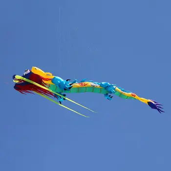 15米龍形風箏,適合成人放飛,專業風箏,吊墜式軟風箏,傳統風箏,巨型風箏,趣味座椅車 10 最佳銷售 龍風箏 - №10