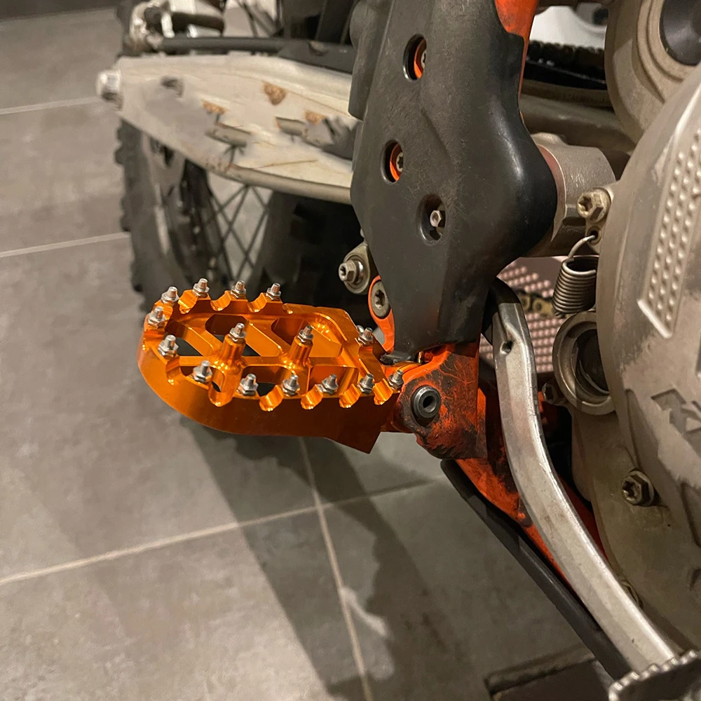 Fußrasten Fußpedale für KTM 125 150 200 250 300 350 400 450 500 SX SXF EXC EXCF XC XCF X-CF XCW EXC-F Zubehör – Detail 14
