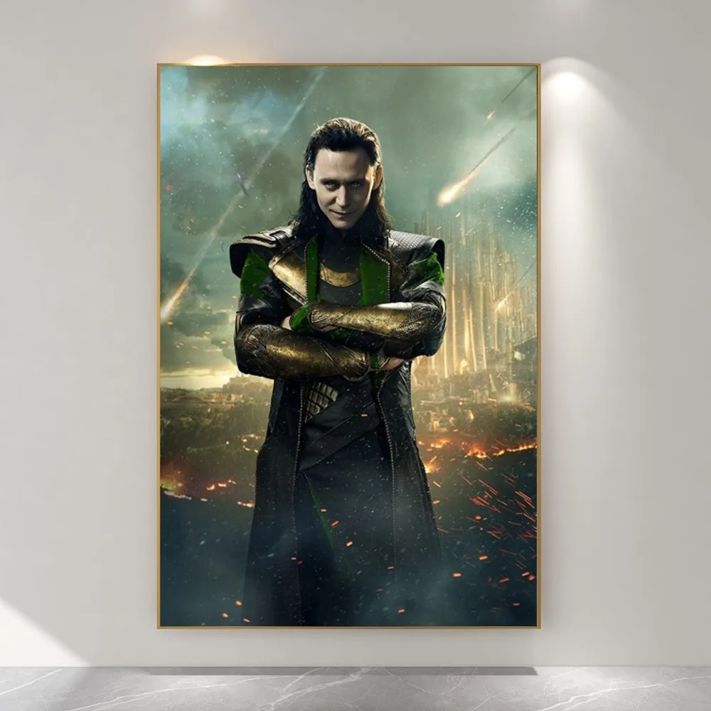 Loki Poster Paper Print Home Living Room Bedroom Entrance Bar Restaurant Cafe Art Painting Decoration