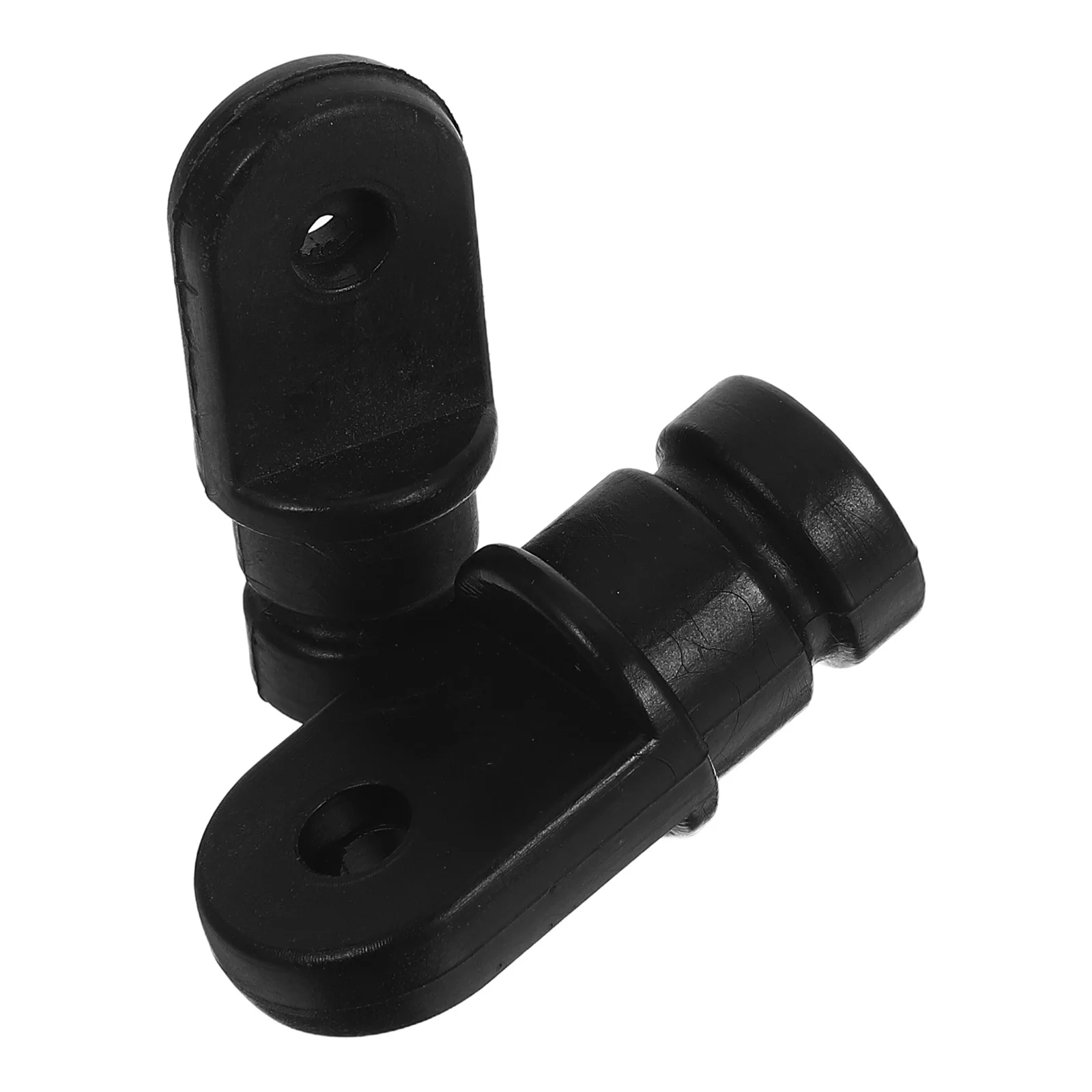 

2 pcs Solid Yacht Plug: 3/4 Inch 5/8 Inch Black Nylon Pipe End Caps For Boat Canopy Fittings Marine Rail Protection Replacement