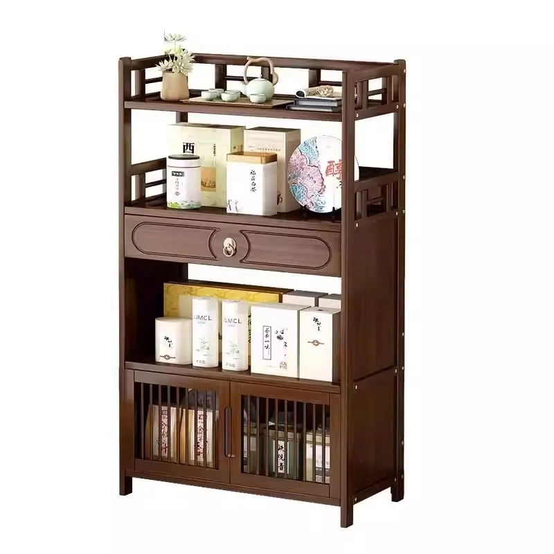 New Chinese-style Bogu rack, tea rack, household multi-layer rack, small coffee table