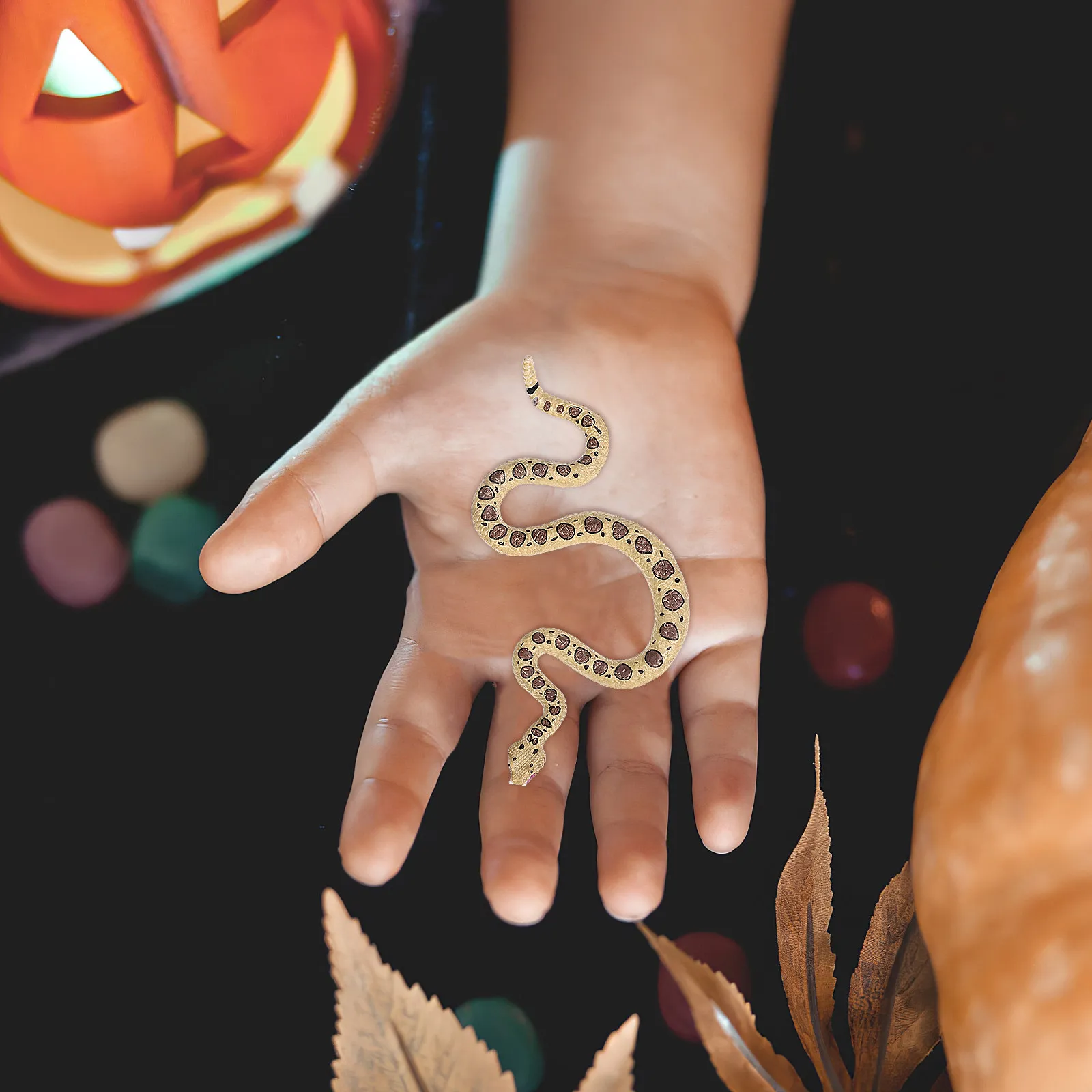 

Реалистичная модель змеи-игрушки для розыгрышей, декор для вечеринки на Хэллоуин, имитация змеи для приколов, забавная игрушка для дома и праздников