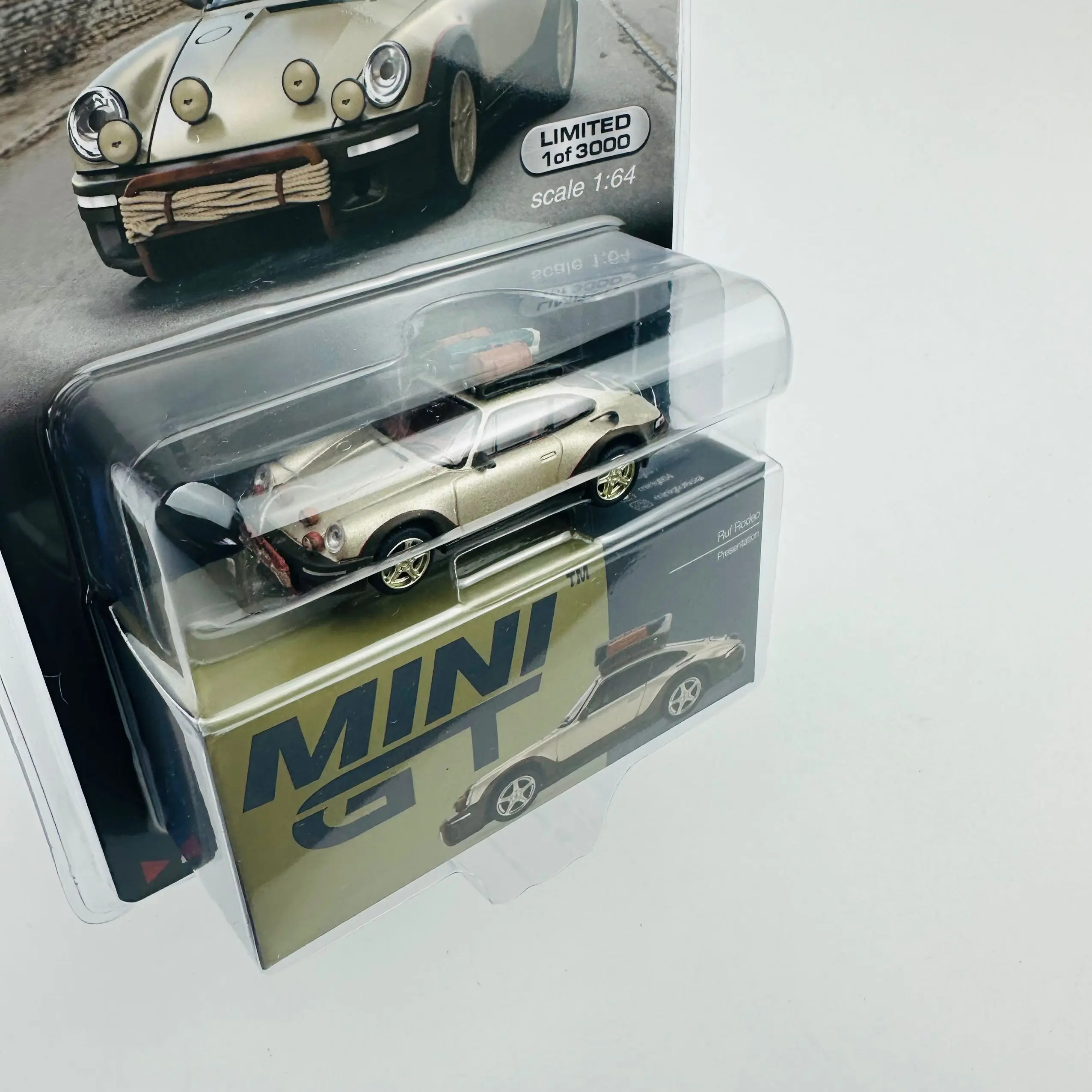 TSM Mini Gt #421 1/64  ruf rodeo Presentation MJ Die-cast Alloy Car Model Collection