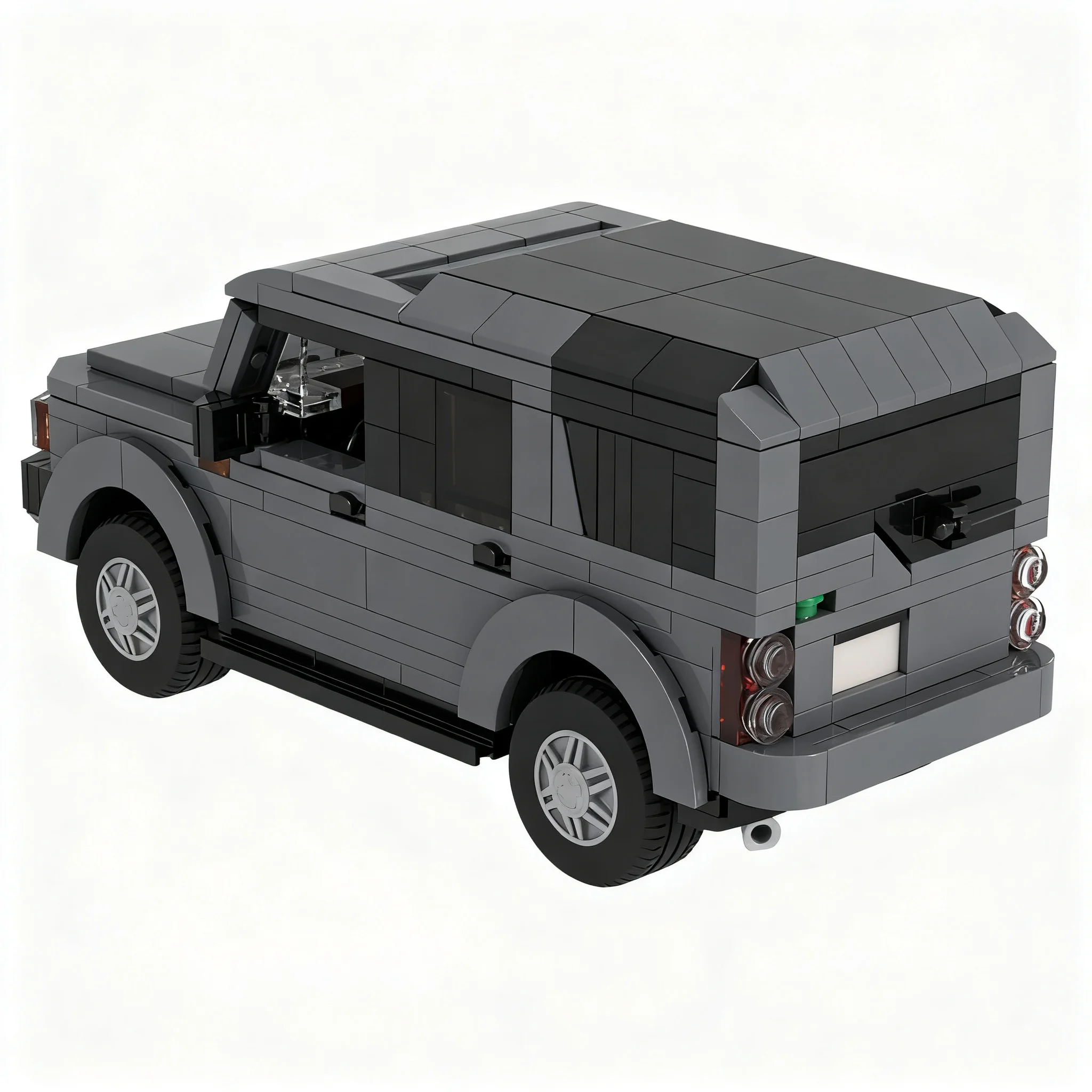 534 pièces MOC City Champions Landed Rovers Discovery Gen3 8w MOD Blocs de Construction Modèle Jouet à Assembler Éducatif Anniversaire Créatif