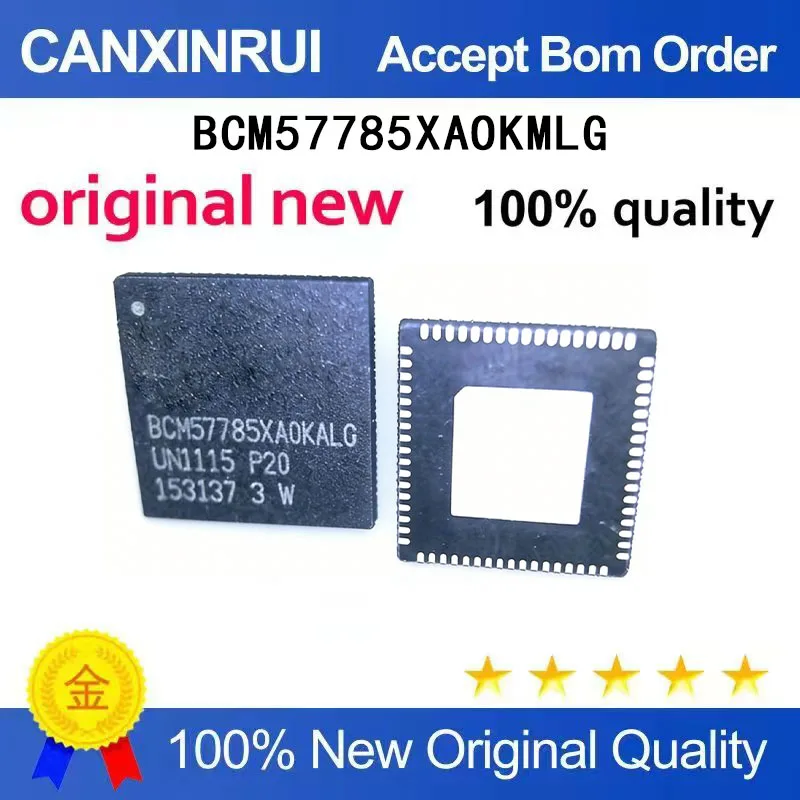 

(5-100 Pieces) Brand new original BCM57785XAOKMLG BCM57785XA0KMLG QFN