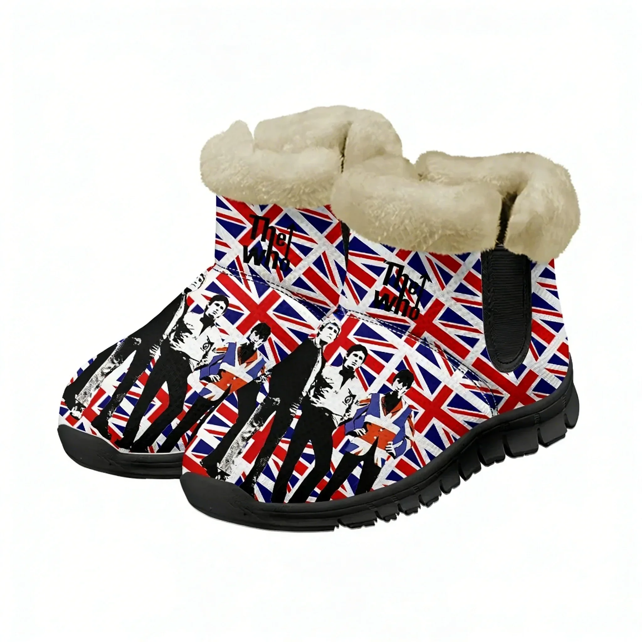 

The Who Snow Boots Warm Boot Mens Womens Teentager Shoes High Quality Personalized Casual Lightweight Sneakers Custom Footwear