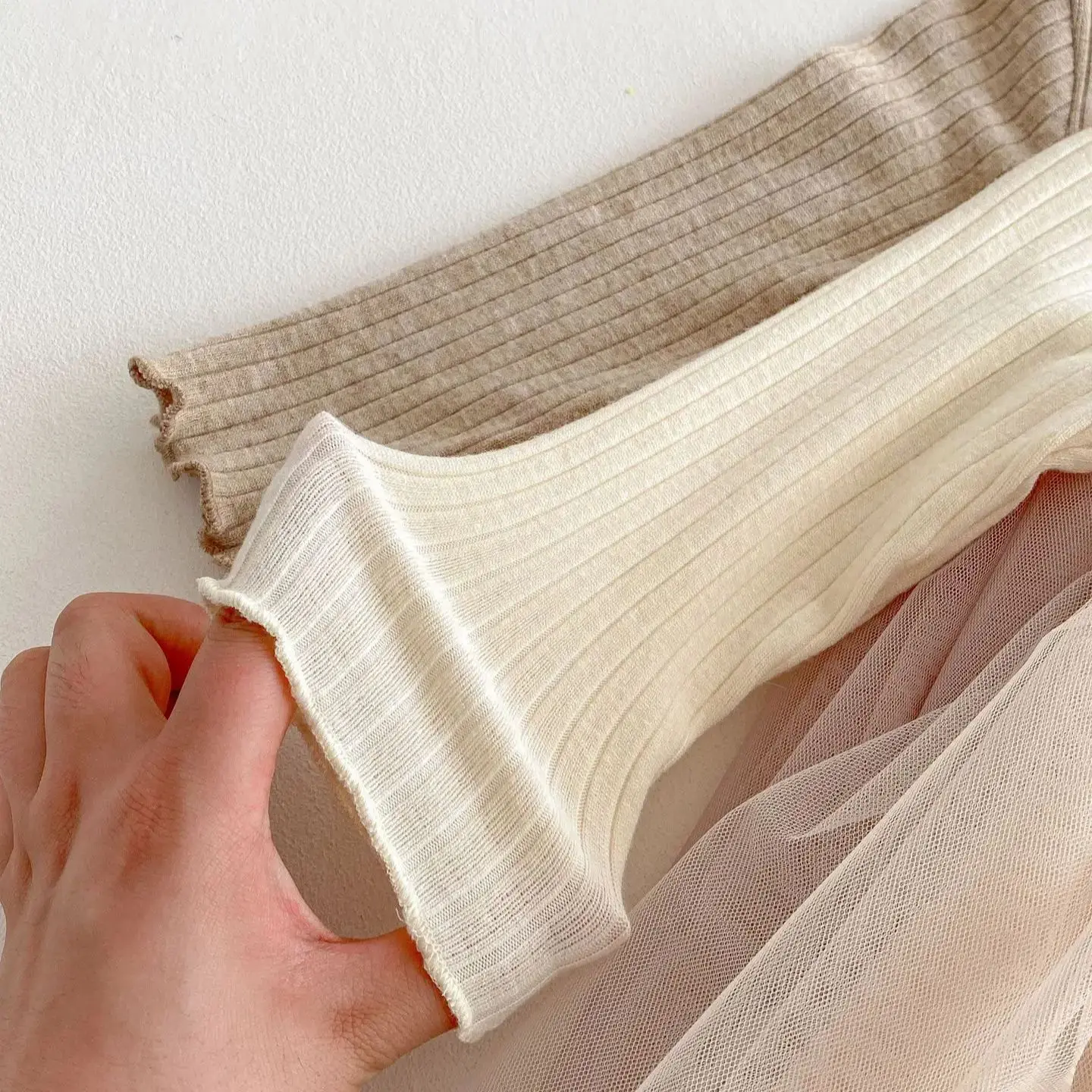 الخريف أزياء طفل الفتيات ملابس الطفل طويلة الأكمام القوس تول اللباس للأطفال حزب ملابس يومية غير رسمية ملابس الأطفال #4