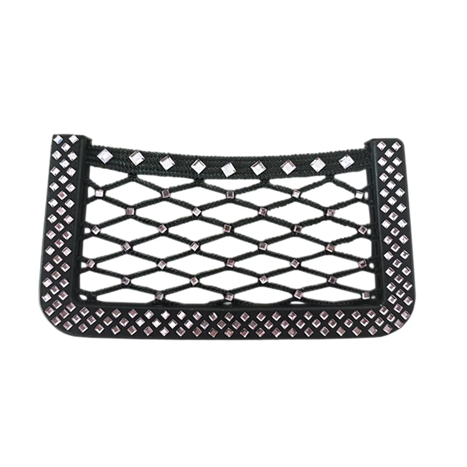 Mesh Organizer For Car Car Mesh Storage Organizer Phone Change Card Holder For Truck SUV Van RV Boat Pickup Backseat Interior