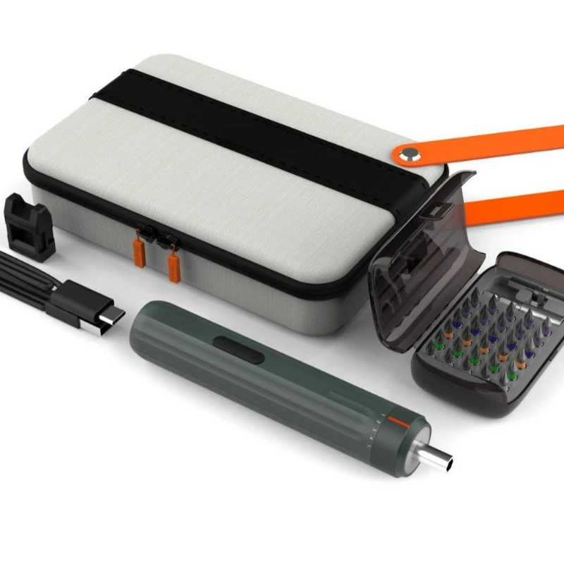 

35 in 1 Household electric screwdriver Mechanical 4-speed adjustable screwdriver 5 Niu motor Fabric storage and packaging