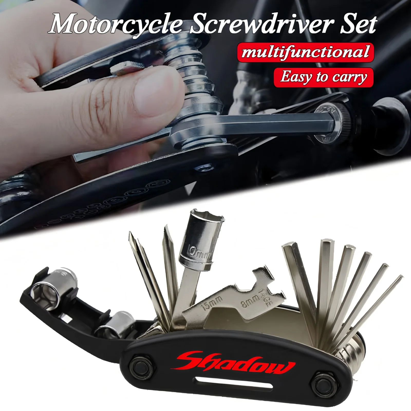 

Motorcycle Repairing Tool Screwdriver Set For Honda Shadow Aero Spirit 750 VT 400 600 1100 1300 VT400 Portable Tools Accessories