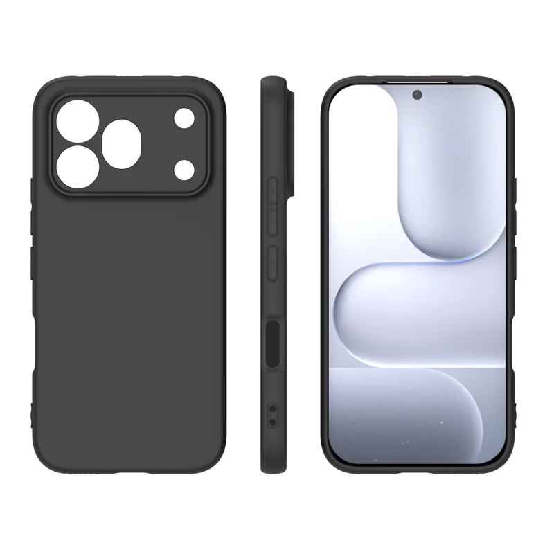For Honor 600 Pro 2026 Case TPU Soft Slim Black Matte Silico