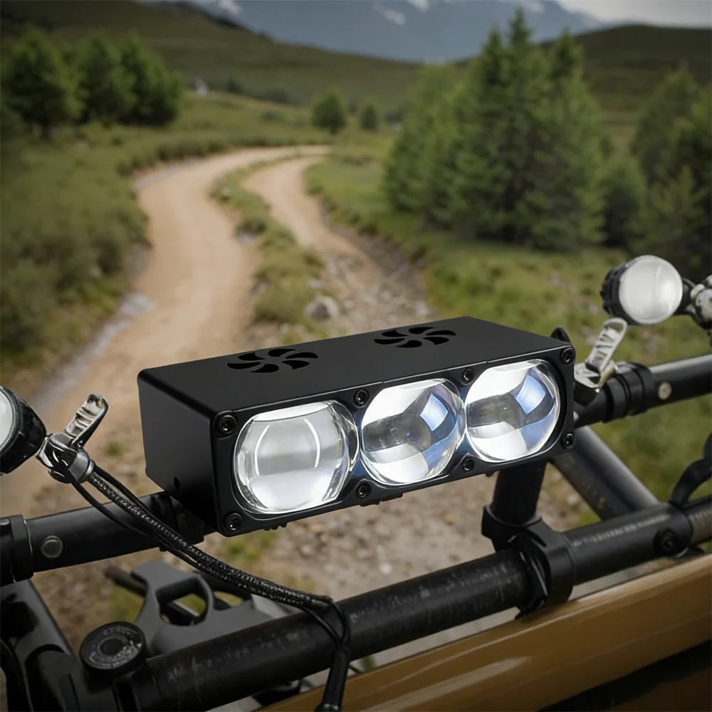 

Car LED headlight super bright high power medium net light car light modified off-road vehicle paving light spotlight