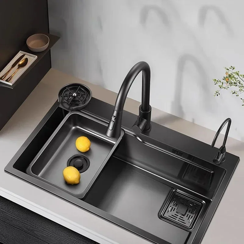 Nordic Stainless Steel Sink for Kitchen Modern Design Space Saving Easy to Use Easy Installation Durable Build Easy to Clean