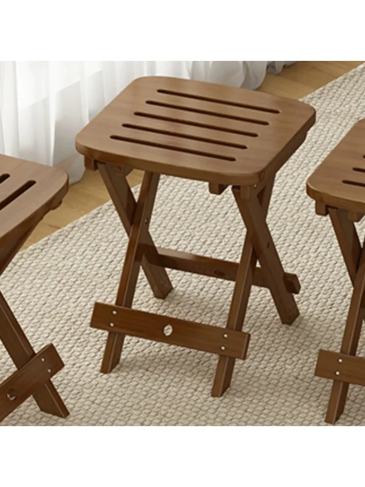 *Bathroom Chair for The Elderly Scaffolding Footrest Portable Folding Benches Non-slip Shower Stool Elderly Stool