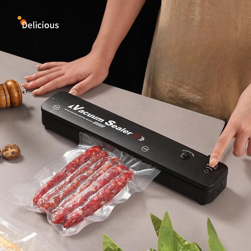 

Vacuum Food Sealers Household Packaging Integrated Machine Fresh-keeping Sealing Plastic Sealing Compressor Kitchen Appliances