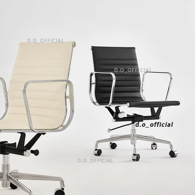 Nordic office chair for home use, comfortable for long-time sitting, ergonomic adjustable swivel chair for study room and desk