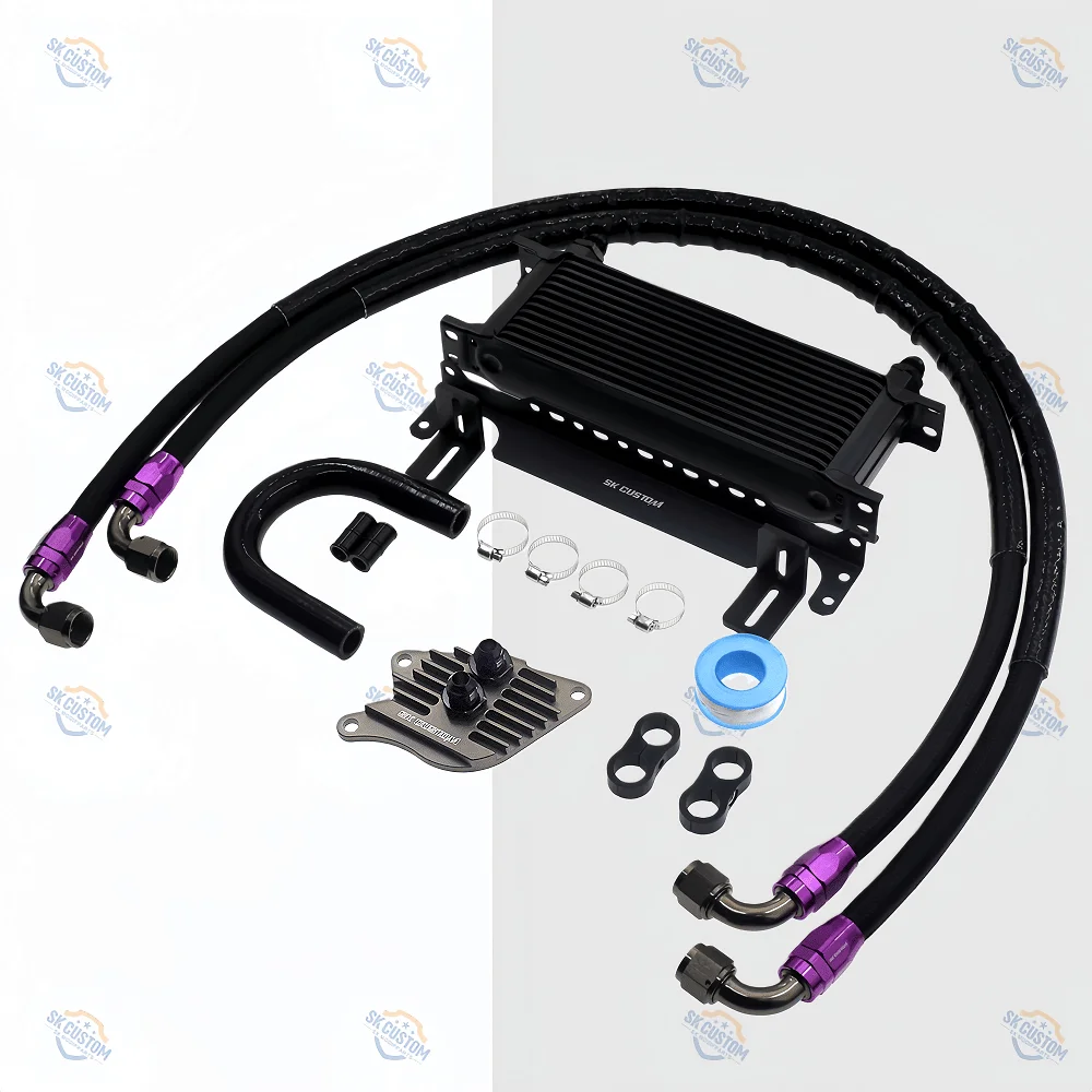 SK CUSTOM Transmission Radiator Kit For BMW X1 F49 X2 F39 MINI F56 F60 1.5T 2.0T GA8G45AW 8AT Gearbox Cooler Kit OE 24148699905