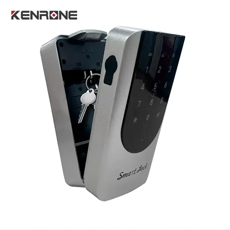 2026 Electronic Security Smart Waterproof Protection Key Storage Box Rfid Card Digital Password Fingerprint Intelligent Home