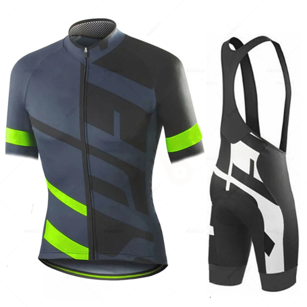 2023 Mens Summer Cycling Clothing Comfortable Racing Bicycle Clothes Suit Quick-Dry Mountain Bike Cycling Jersey Ropa Ciclismo