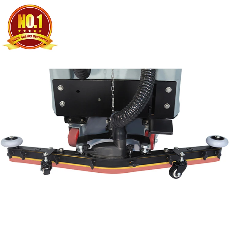 Mesin Penggosok Lantai Tanpa Kabel Komersial Haotian XD50 Micro Scrubber Dryer / Mesin Penggosok Lantai Bertenaga Baterai Motor Pembersih Lantai 50L