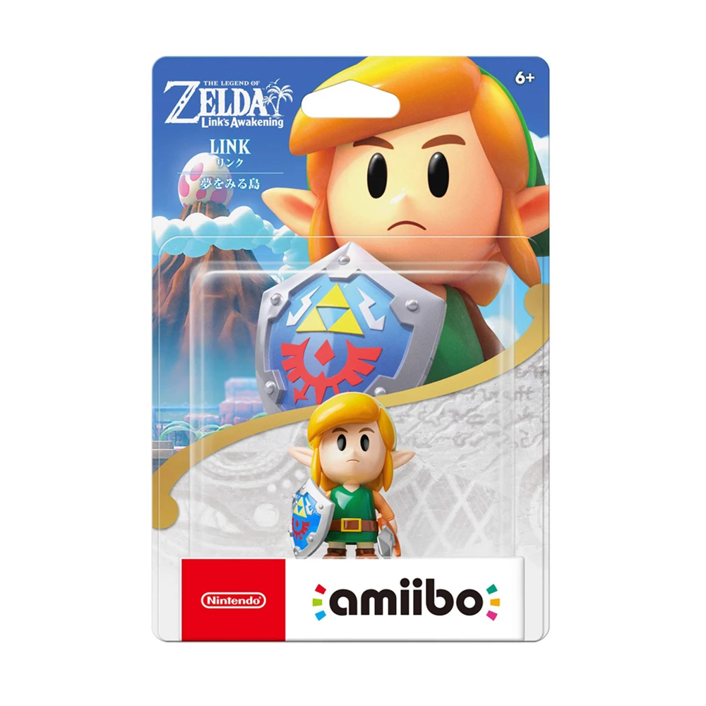 Nintendo Switch Amiibo Original The Legend of Zelda - LINK island Figurine Region Free Asia Version Original Brand New