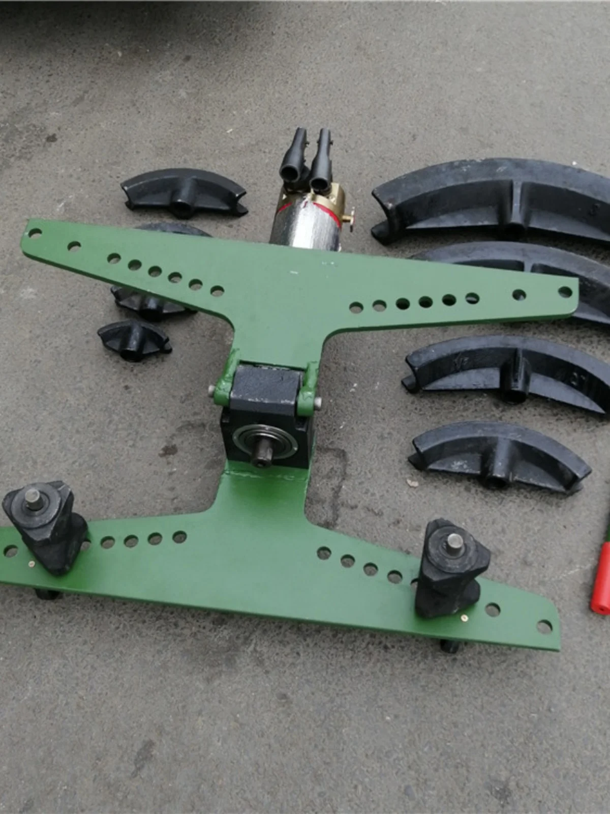 Dobrador de tubos hidráulico manual SWG-2A Dobrador de tubos integral de tubos hidráulicos 2 polegadas 3 polegadas 4 polegadas