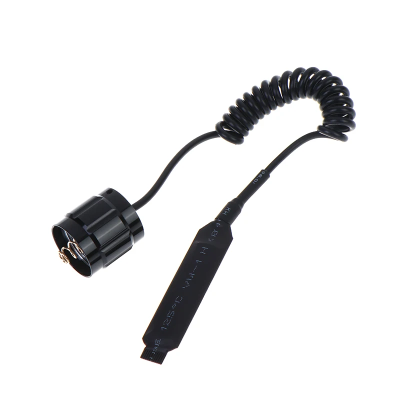 New Remote Pressure Button Switch Case Controller Flashlight Switch Fit For 501B LED Torch Flashlight