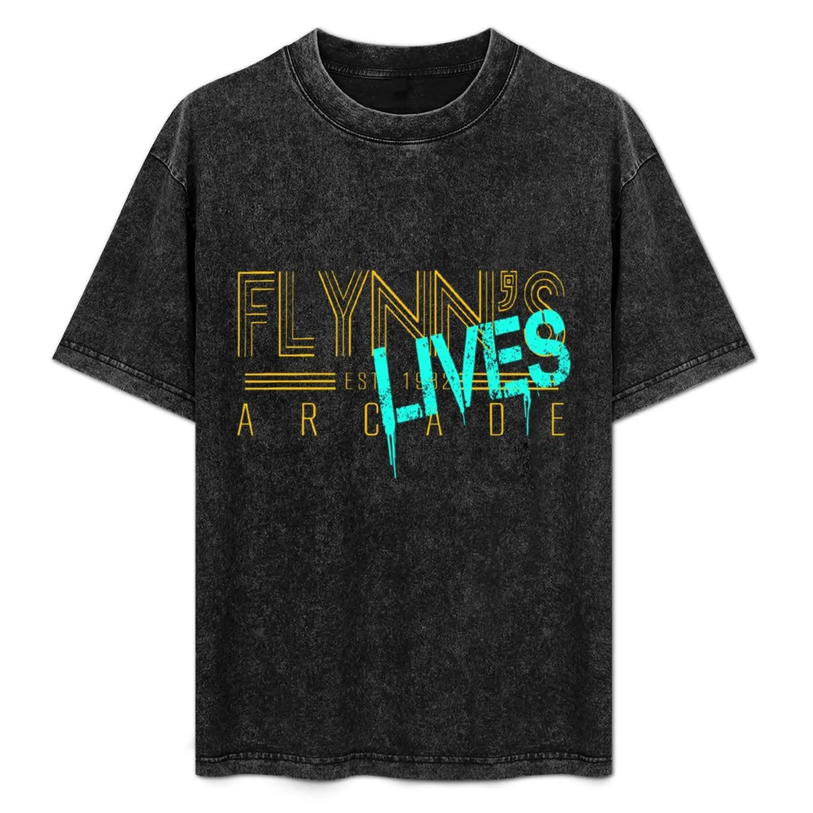 

Flynn's Lives T-Shirt Basic Short Sleeve T-Shirt for Men