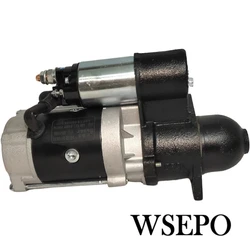 Electric Start Motor Starter Assy. 12V 12Teeth For S1110 ZS1115 4 Stroke Single Cyliner Water Cool Diesel Engine