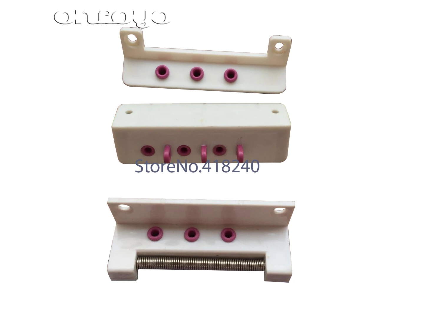 Computer Embroidery Machine Accessories Upper Middle Over The Line Three-pin Plastic  Lower Thread Through 3 Needle