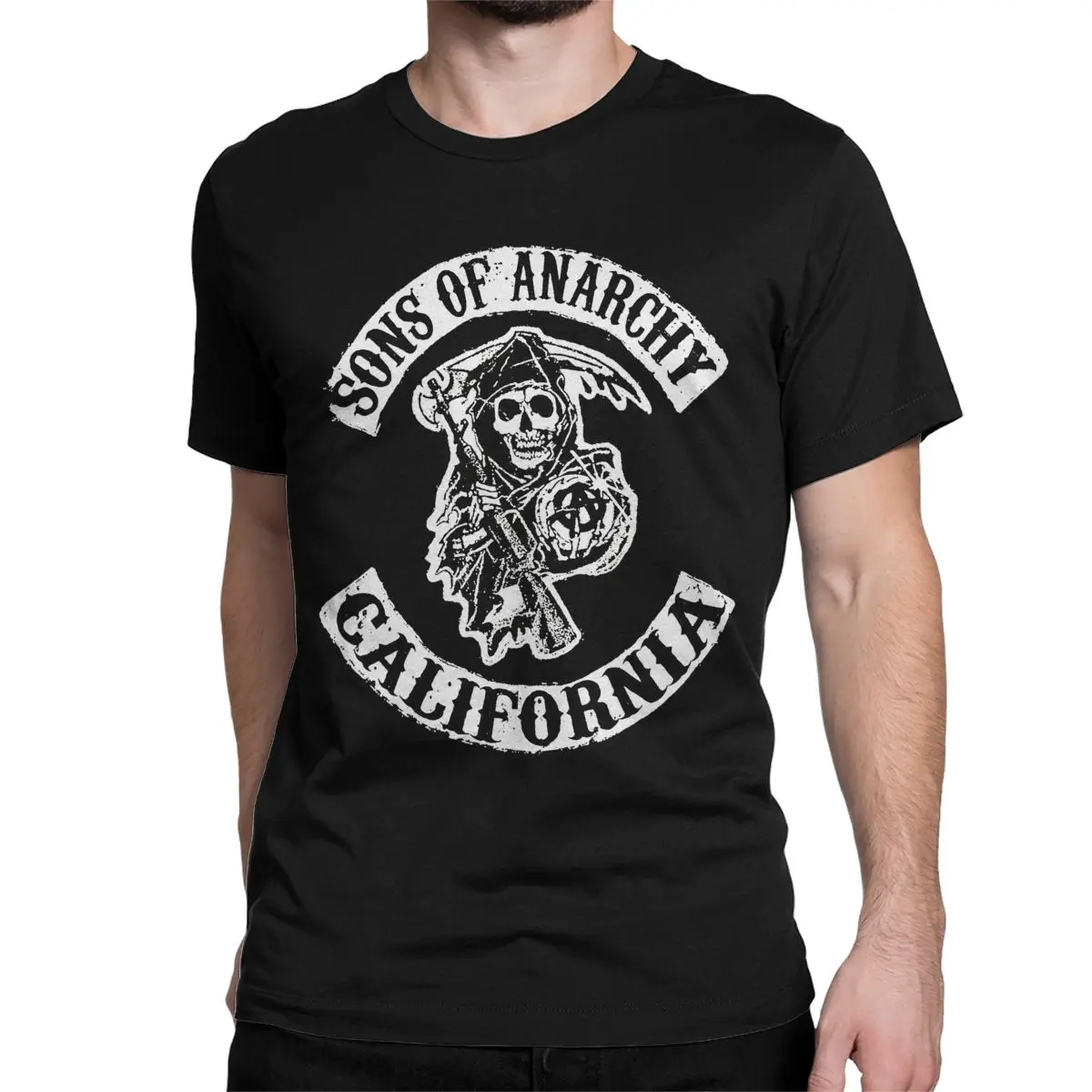 Awesome Son Of Anarchy T-Shirts Men Women's O Neck Cotton T Shirt Short Sleeve Tees Gift Idea Tops