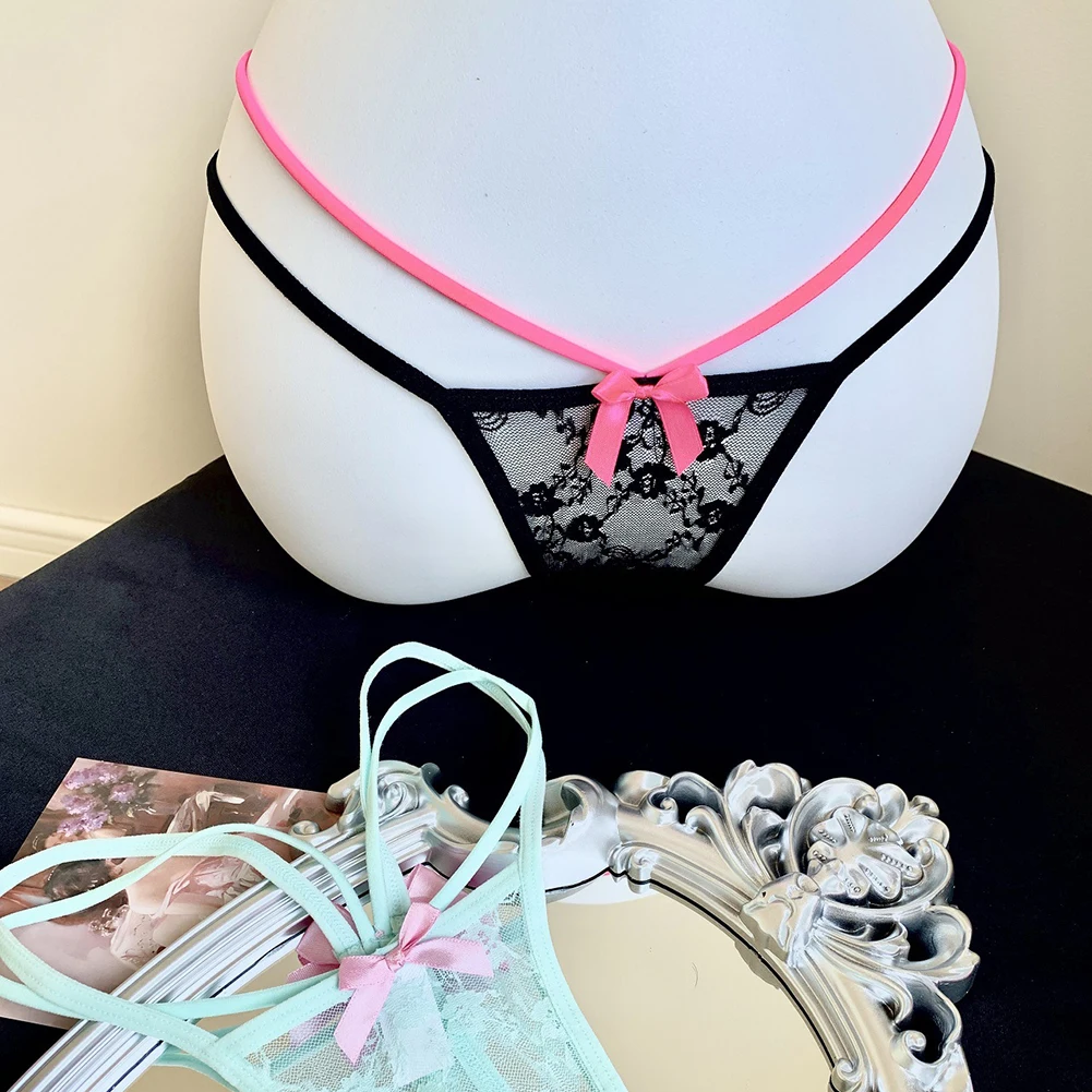 Calcinha リボンデザイン下着ローウエスト下着オールシーズン適切な新品状態マルチカラーオプション