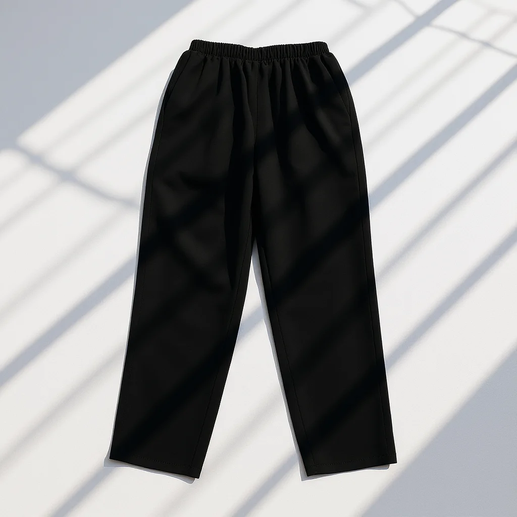 

Дышащие штаны шеф-повара, свободная рабочая одежда для шеф-повара, униформа для столовой, маслостойкая, легко стираемая, полиэстер, хлопок, материал