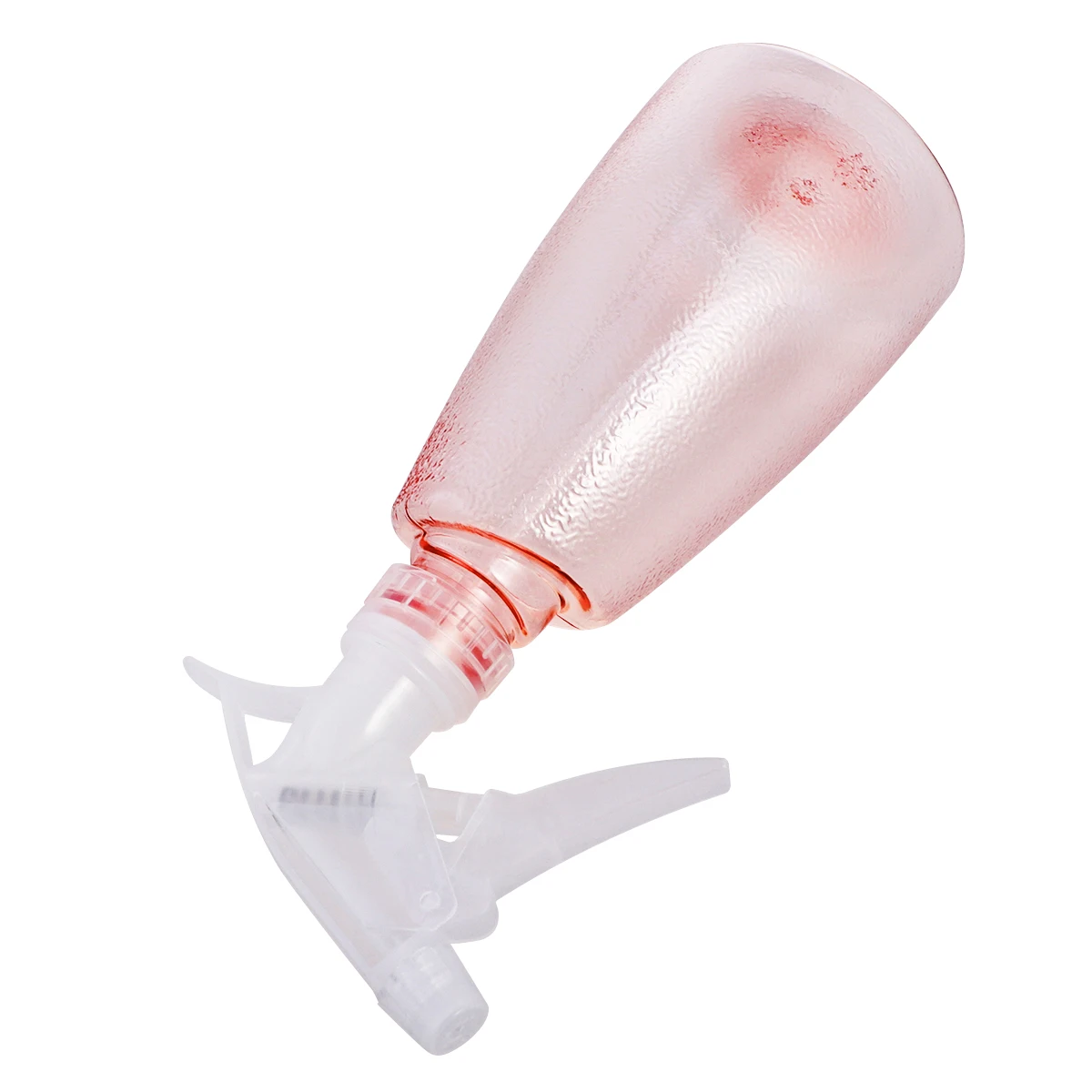 

500 мл бутылка-распылитель для дезинфицирующего средства, пластиковый триггерный распылитель, многоразовый, легкая ручка для чистки растений, домашнего использования, розовый