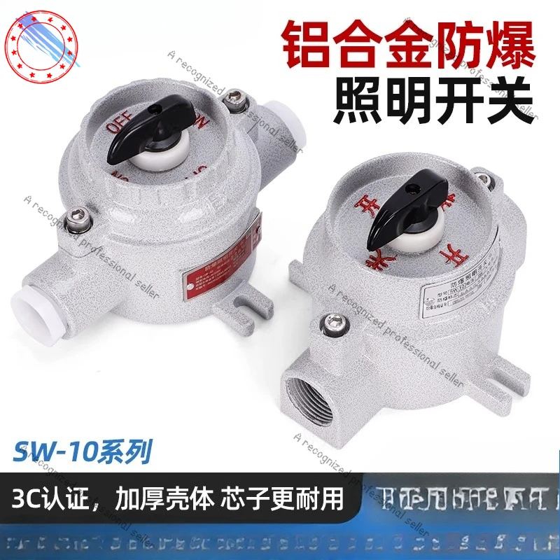 

SW-10 lighting switch 220V control conversion IIC national standard power supply lamp 10A single double 380V industrial