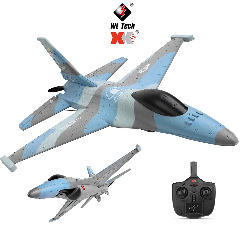 

WLtoys A290 RC Fighter XK 3CH 2.4G Remote Control Glider Model Aircraft EPP Foam Fixed-wing Plane Toys for Children Boys Gifts