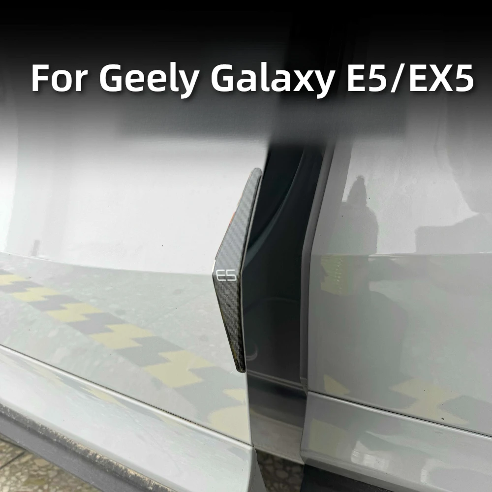 

For Geely Galaxy E5 EX5 Car Door Anti Collision Epoxy Strip Door Rearview Mirror Anti Scratch Decorative Protective Strip
