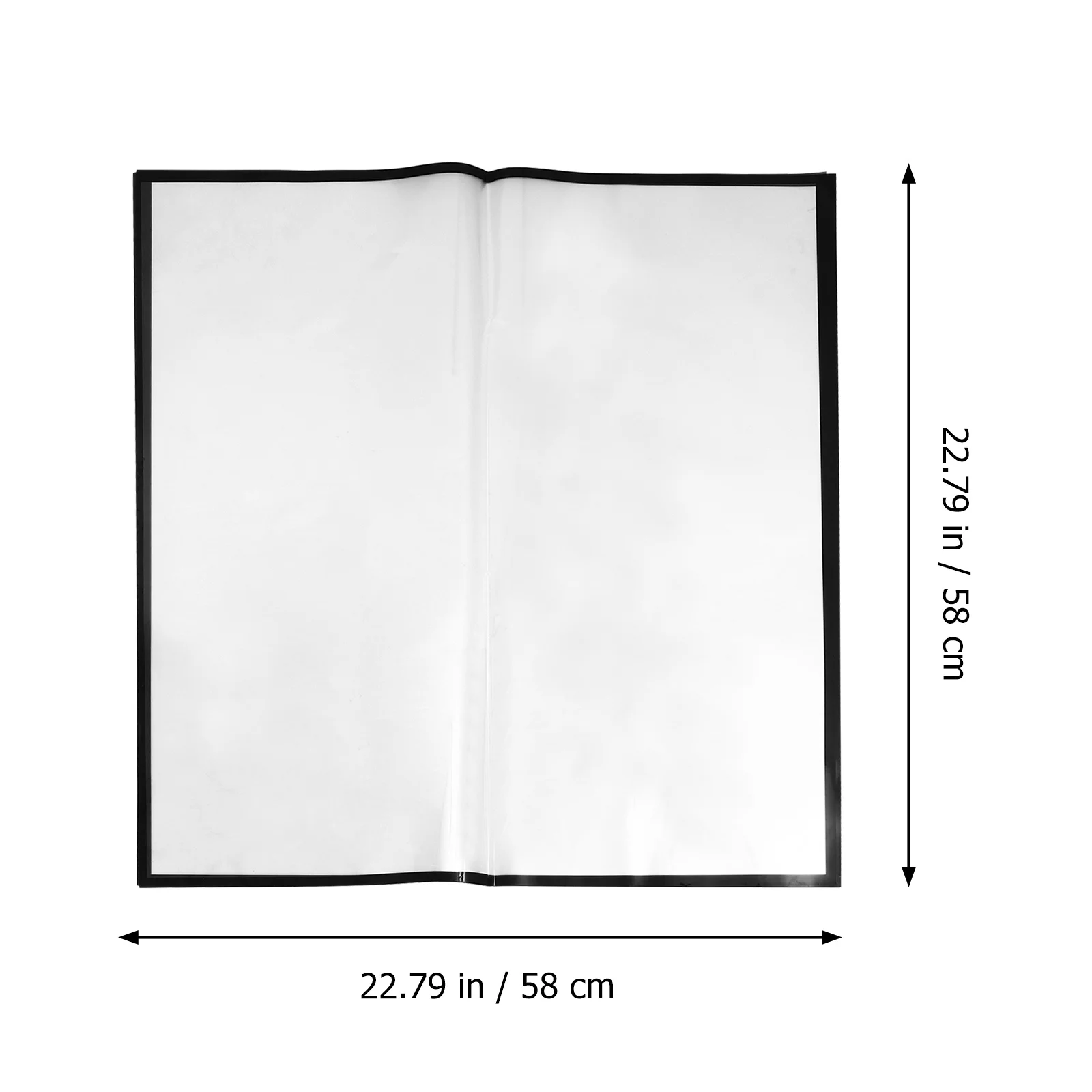 

20pcs Transparent Opp Flower Wrapping Paper 60X90Cm Large Clear Cellophane Sheets For Bouquet Gift Packaging Waterproof Craft