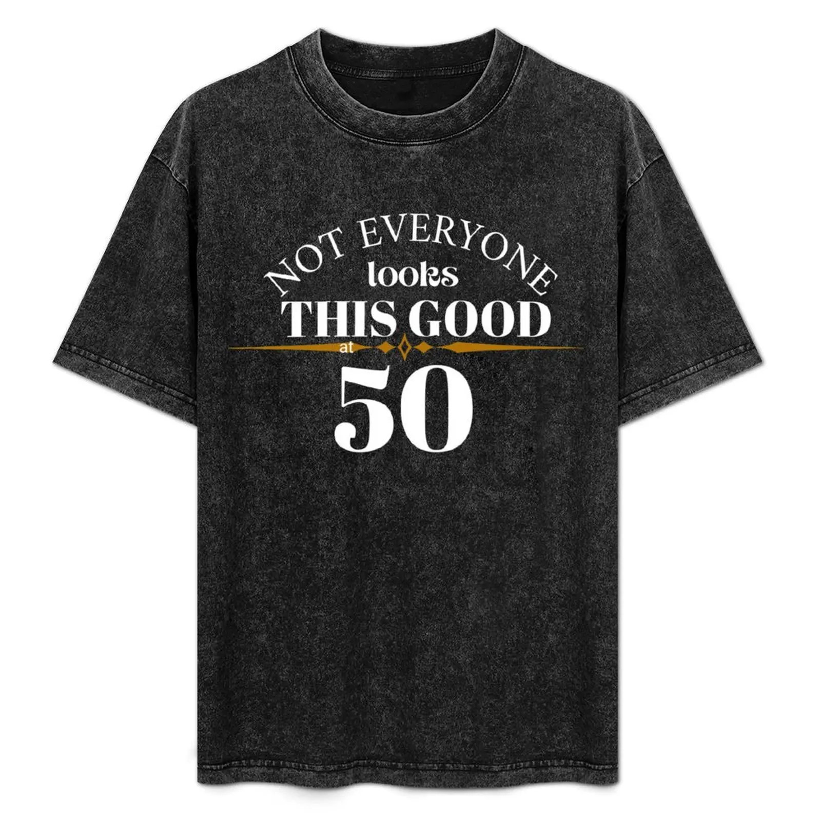 

50th Birthday Funny Gift Idea T-Shirt Minimalist Graphic Tee Shirt
