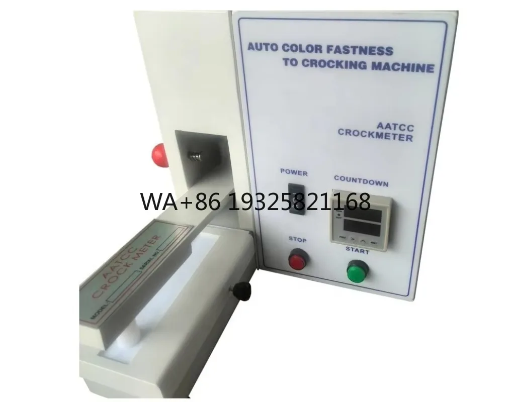 ISO 105 ASTM D2054 Electronic Crockmeter AATCC 8 JIS L0849 Textile Crockmeter Friction Color Fastness Tester
