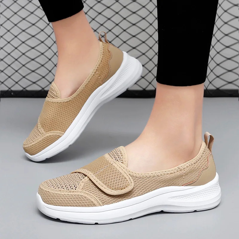 

Summer Women's Sneakers Flat Bottomed Hiking Comfortable Sports Lightweight Outdoor Walking Soft Soled Casual Vulcanized Shoes