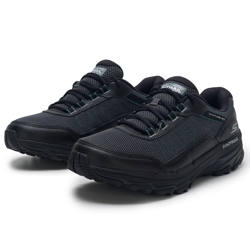 

Skechers Men's Shoes, Cushioning, Wear-Resistant, Lightweight Running Shoes, Comfortable Soft-Soled Lightweight Casual Shoes, Outdoor Hiking and Mountaineering Shoes 220756-Bkcc