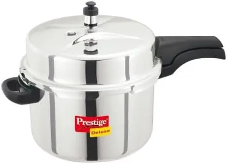 

Deluxe Stainless Steel Pressure Cooker, 8 Liters